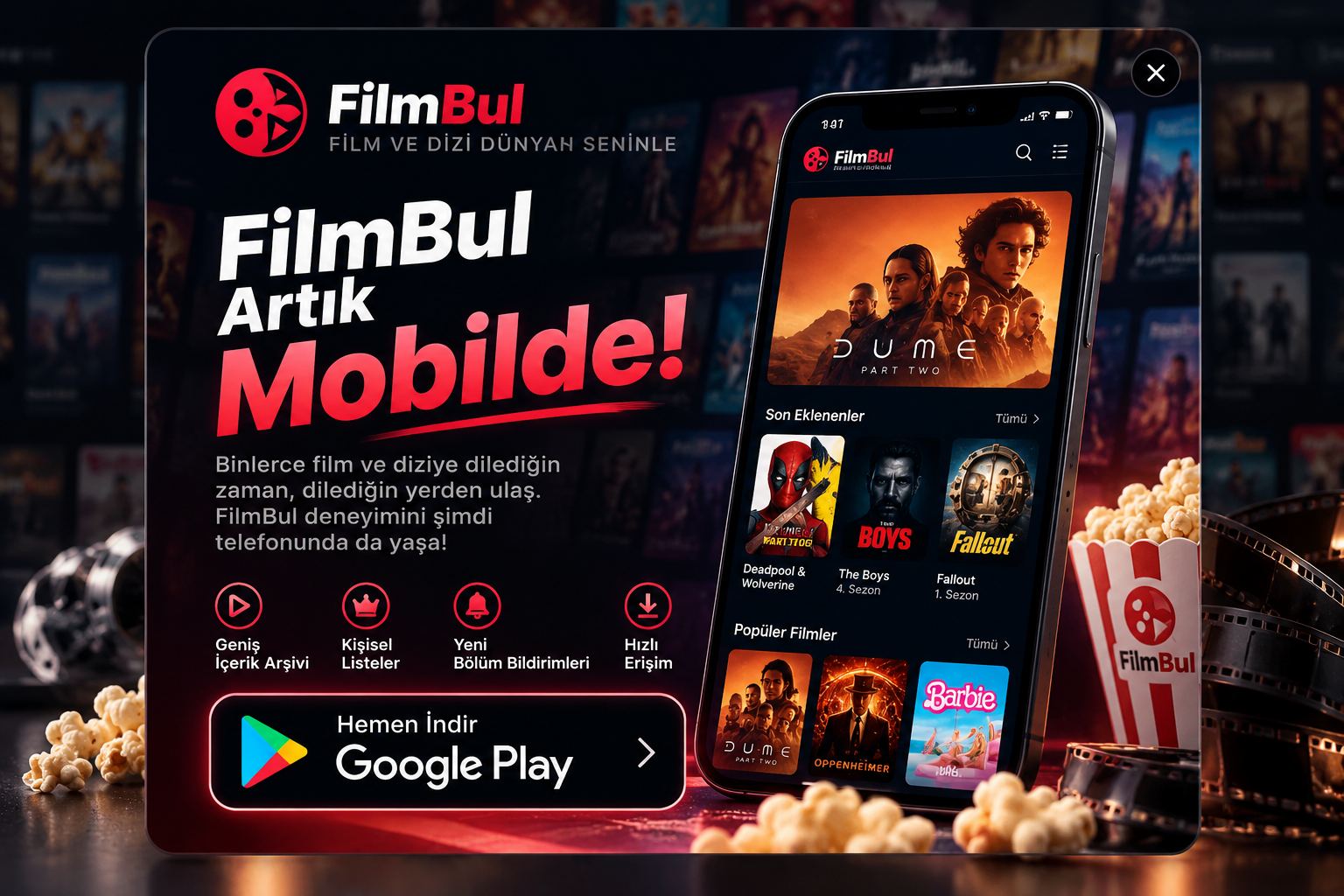 FilmBul Mobil Uygulama